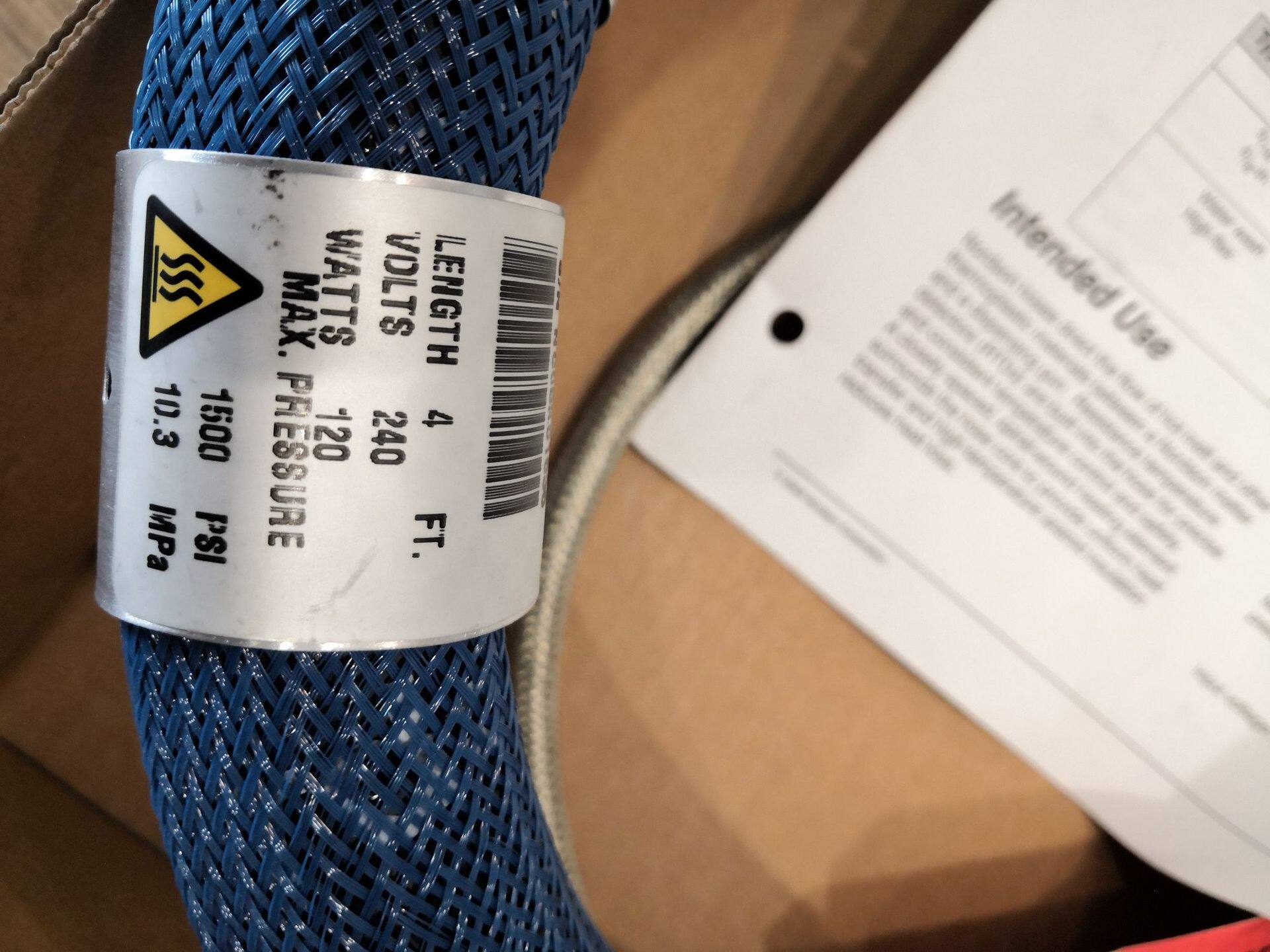 nordson 诺信 热熔胶机4英尺 喉管 加热管 HOSE BLUE 胶管 274791