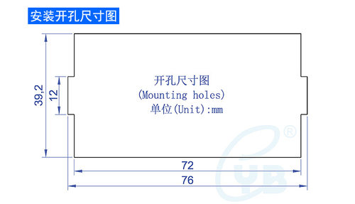 直流电压表电流表 LCD液晶数显表头 D69数字表头 AC110V 220V供电