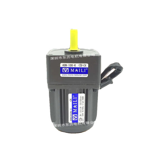 MAILI迈力电机4RK30GN-C减速机4GN-100-K单相220V阻尼马达30W现货