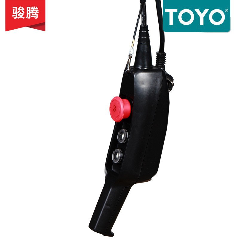 TOYO微型电动葫芦220V家用提升机小吊机钢丝绳200kg东洋电动葫芦图片
