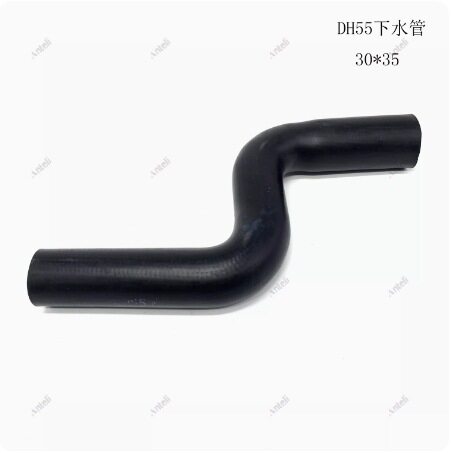 挖掘机配件适用于DH55发动机水管 4JB1水箱橡胶水管 上水管下水管