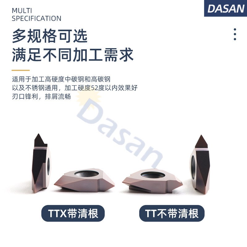 立装螺纹刀片60度大螺距外螺纹牙刀TTX32R6005走心机螺纹刀杆SER