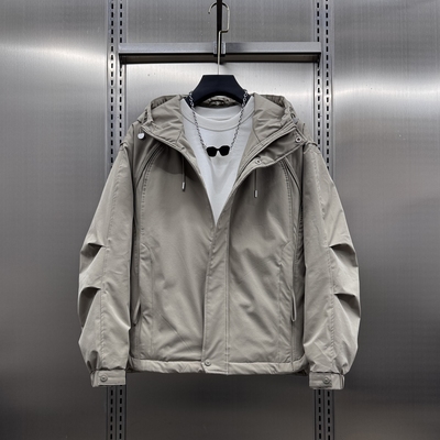 2025新款高级感连帽冲锋衣夹克