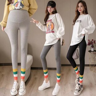 子 羊羔绒保暖三色潮妈咪高腰托腹春夏百搭裤 孕妇装 秋冬小红书爆款