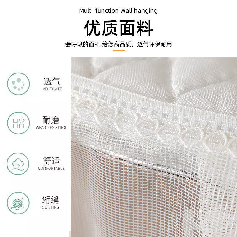 柜机防尘罩圆形圆刺绣通用简约空调顶罩蕾丝田园客厅立式空调盖布