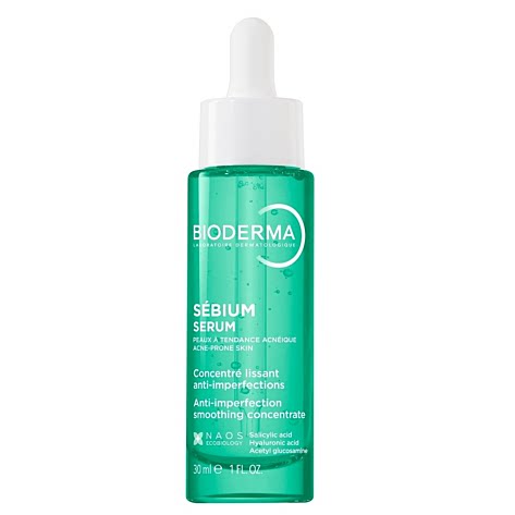 新版Bioderma贝德玛净妍平衡调理精华液30ml抗瑕疵毛孔水杨酸