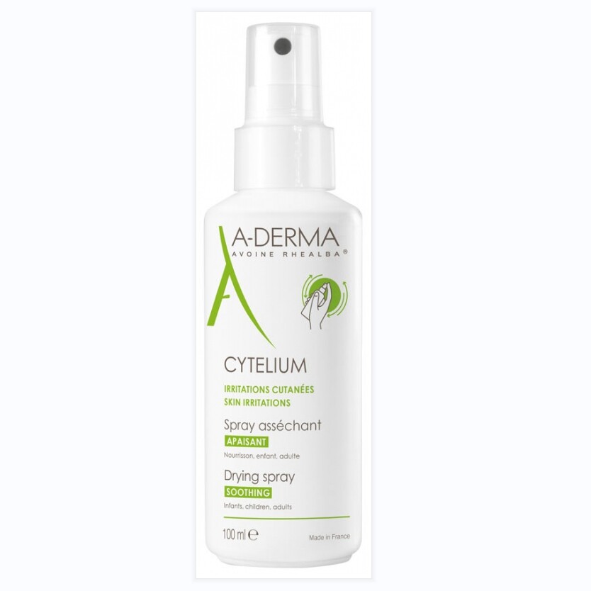 法国A-DERMA艾芙美燕麦婴儿孕妇液体痱子粉水100ml/瓶