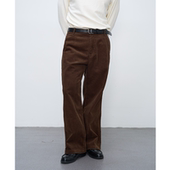 男通勤休闲老钱风西裤 GOODLIVEABLE 复古做旧灯芯绒直筒长裤 子潮