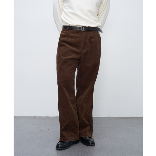 GOODLIVEABLE做旧灯芯绒长裤