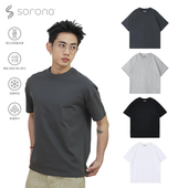 索罗娜凉感小袖 口短袖 T恤美式 GOODLIVEABLE 小领口百搭显壮打底衫