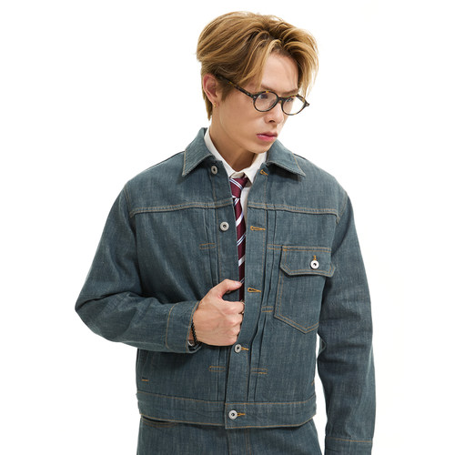 GOODLIVEABLE丹宁牛仔夹克外套