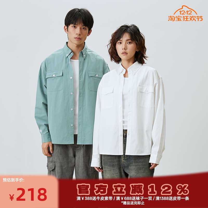 GOODLIVEABLE美式复古衬衫