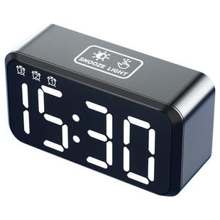 智能闹钟2026新款学生专用起床神器高中生大音量叫醒桌面电子时钟