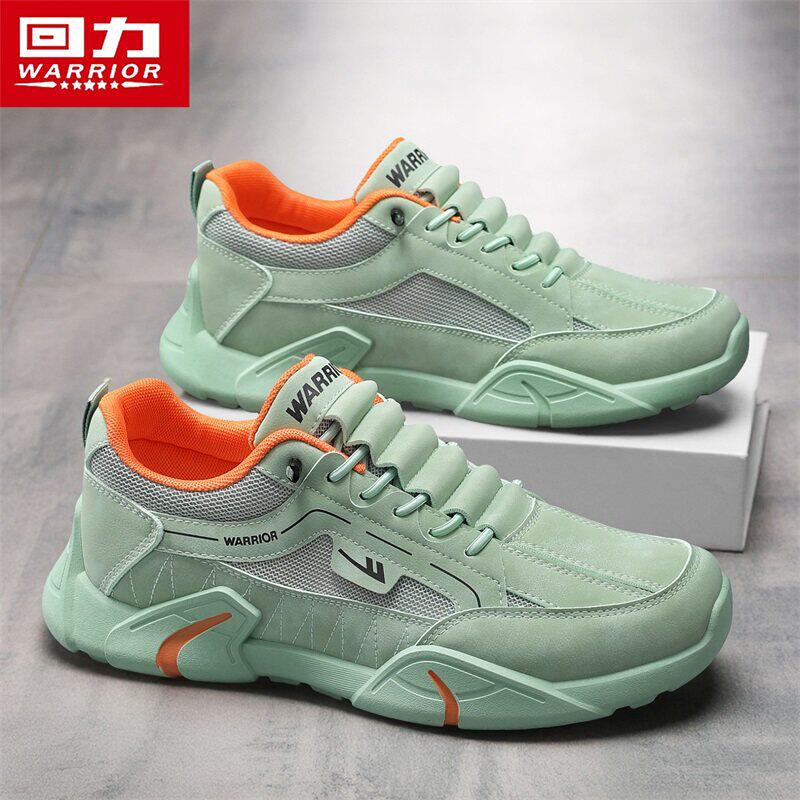 回力一脚蹬男鞋2026春季新款透气休闲运动鞋软底防滑耐磨工装潮鞋