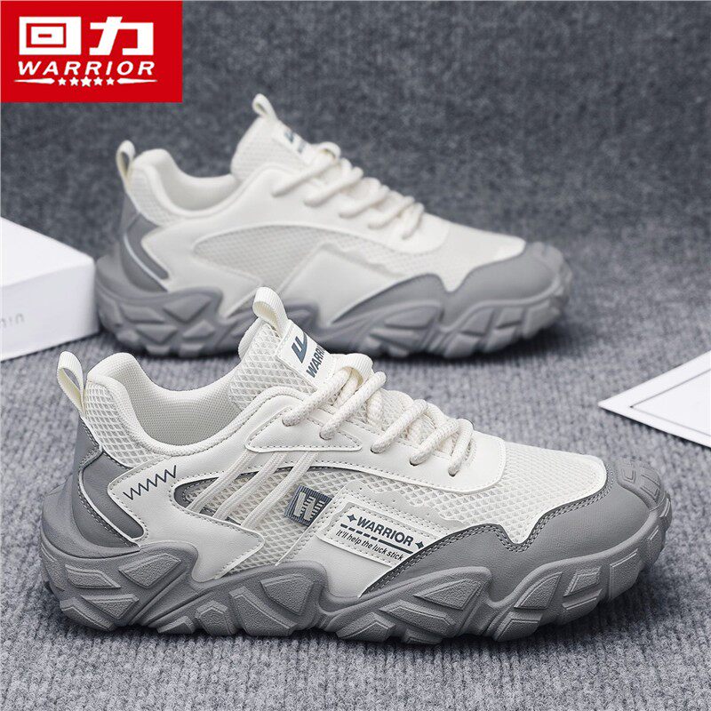 回力男鞋运动鞋男款2026春季新款网面透气休闲鞋防滑耐磨工装潮鞋
