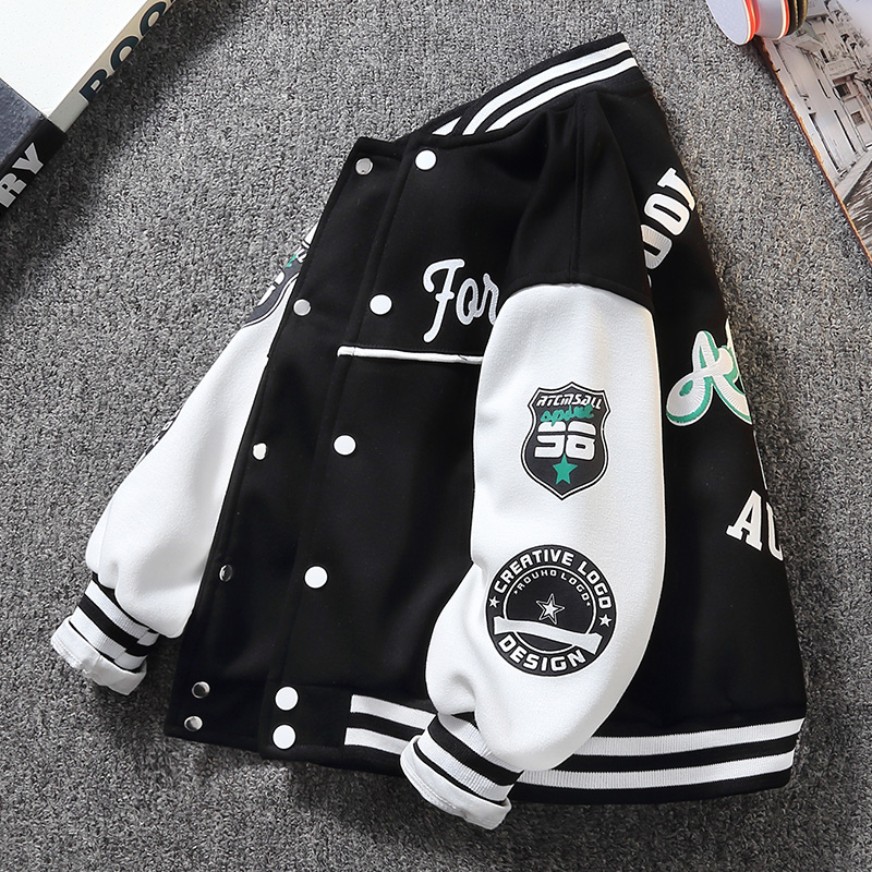 棒球服大童装外套秋装男童