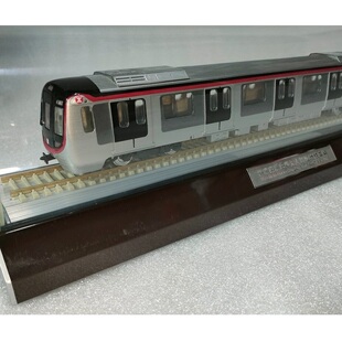 1:68香港地铁南港岛线列车模型火车礼品合金火车地铁高铁玩具