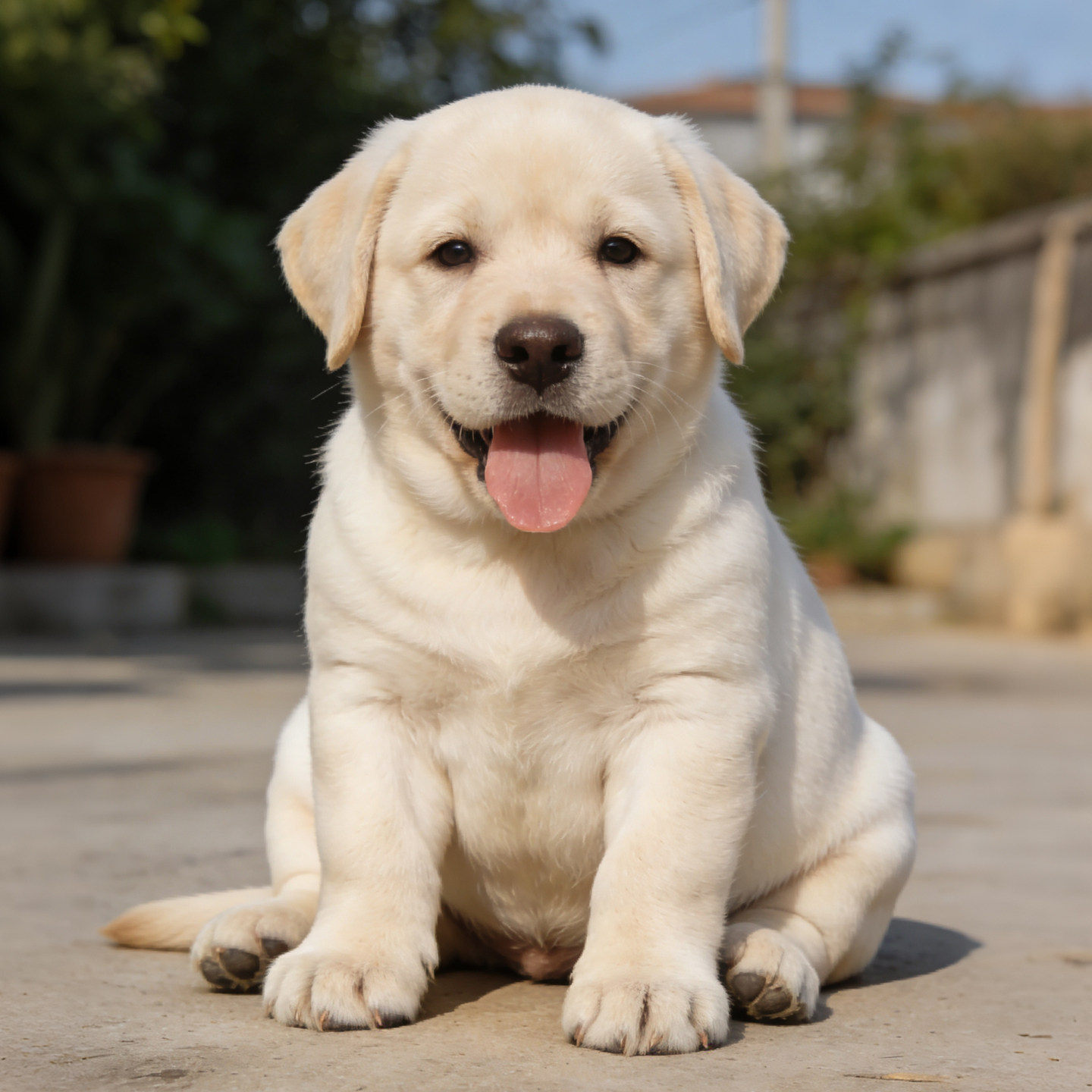 拉布拉多幼犬纯种中型大骨架双血狗狗