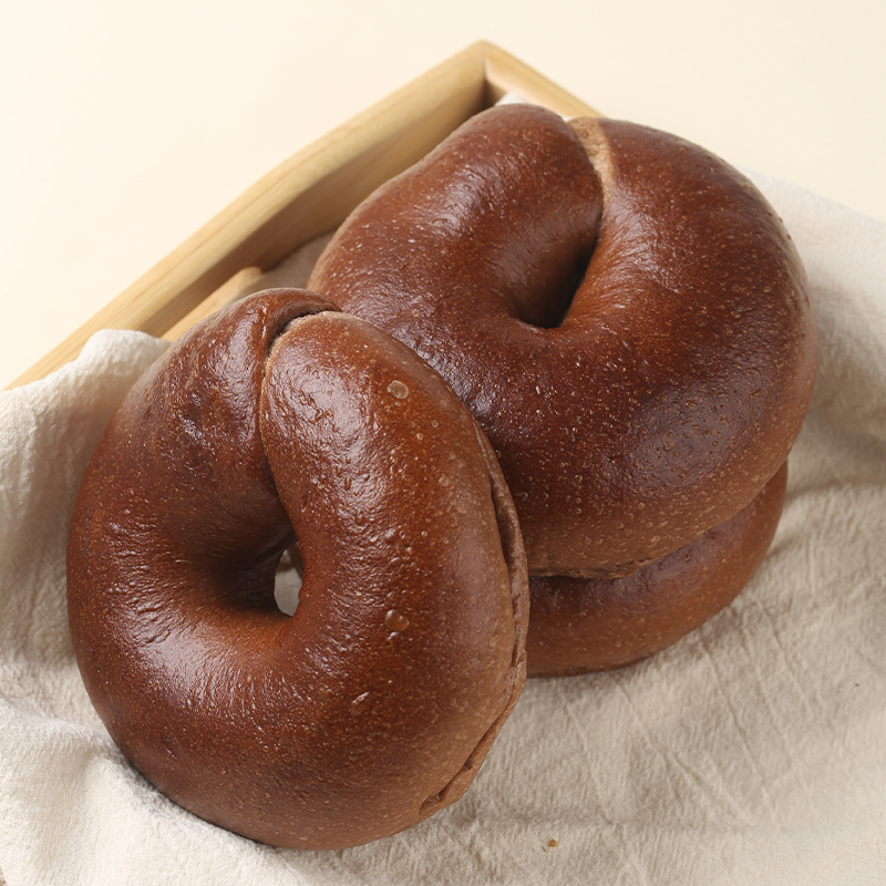 无防腐剂巧克力早悦贝果面包