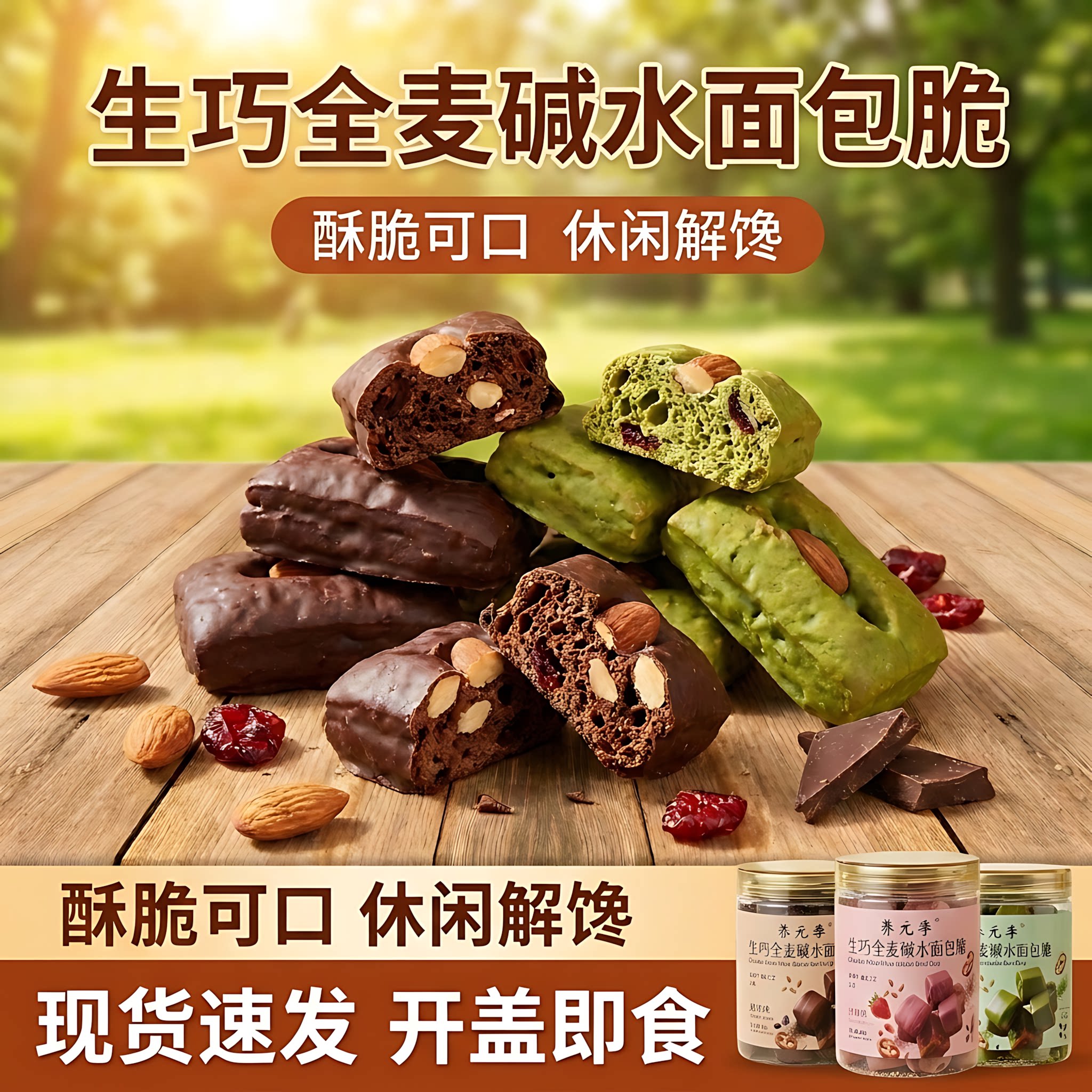 面包解馋碱水下午茶全麦酥脆零食图片