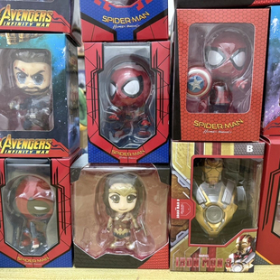 复仇者系列 钢铁侠 蜘蛛侠 美国队长 绿巨人清仓高级盲盒抽取活动