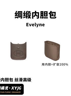 DGAZ汐雅橘光适用于Evelyne伊芙琳mini/29/33进口绸缎内胆包收纳