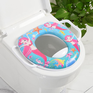 儿童坐便器如厕所盖板大人马桶圈软垫卫生间亲子母座垫 放马桶上
