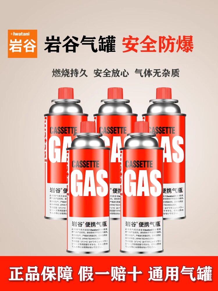 岩谷气罐便携卡式炉燃气瓶户外卡斯罐装丁烷露营正品假一陪十