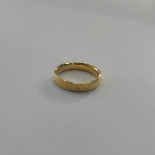 中硕黄金固口黄金戒指-F260400769