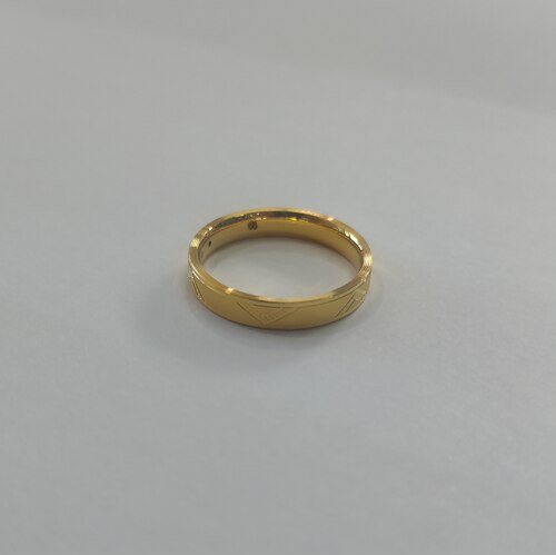 中硕黄金固口黄金戒指-F260400788