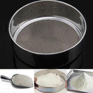 Mesh Flour Sifting Sifter Sieve Strainer Cake   Tamiser la