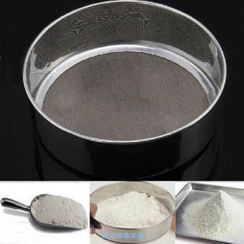 Mesh Flour Sifting Sifter Sieve Strainer Cake   Tamiser la