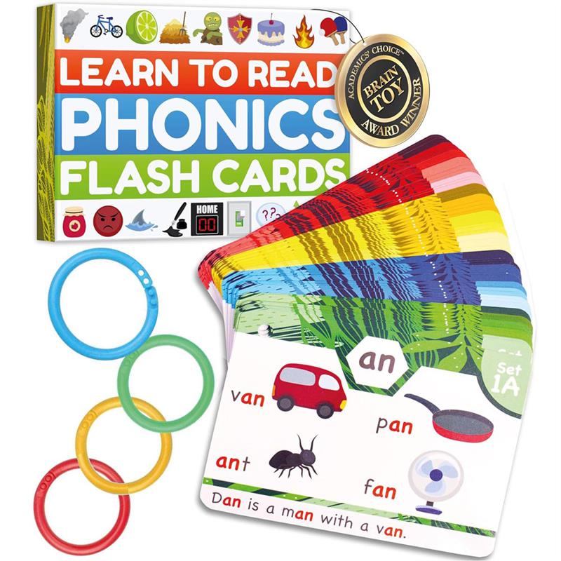 phonics games Flash CardsLearn to Read in 20 Stages toys早教