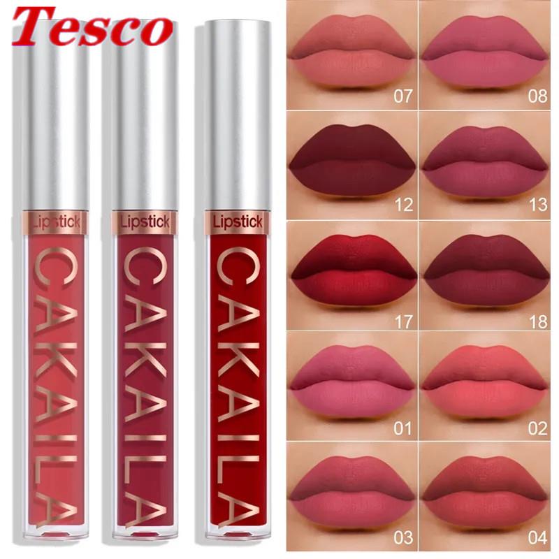 8Pcs Matte Lip Gloss Set Liquid Lipstick Waterproof Long唇彩