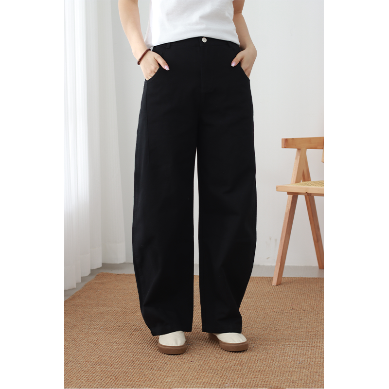 无色无味新款长裤休闲裤高腰显瘦