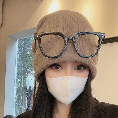 SANM帽舍秋冬季保暖女堆堆帽