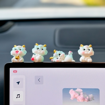 蔚来nomi汽车中控台屏幕装饰品es6/et5t/es8车载显示屏车内小摆件