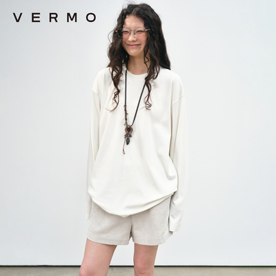 VERMO天丝棉经典长袖T恤