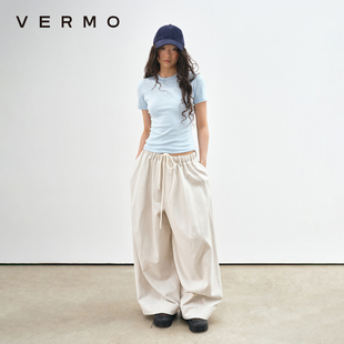 天丝棉杨桃廓形立体裁剪休闲裤 VERMO 柔软舒适又有型 更新 经典