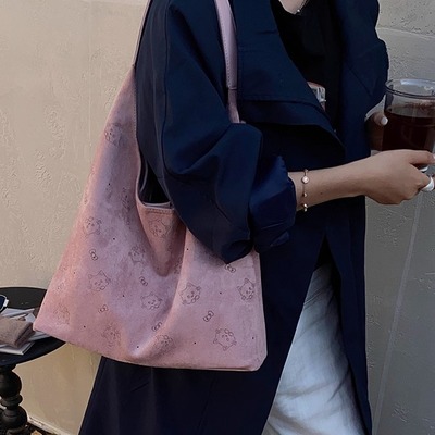 卡通单肩包通勤百搭少女腋下包