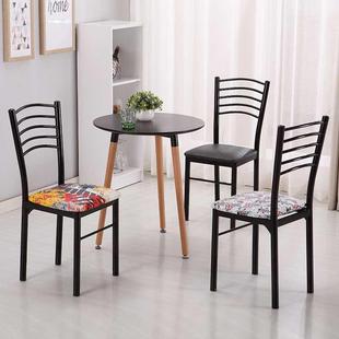 木凳椅子茶软座饭店用饭商用专用靠背单个凳子四脚可靠桌椅结实