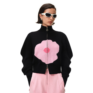 外套 设计感毛衣内搭可外穿针织开衫 N·MORE设计师品牌 秋冬造型袖