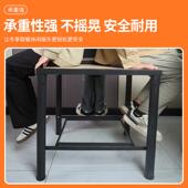 不锈钢烤火桌子家用烤火架简易写作业取暖桌吃饭小方折叠餐桌