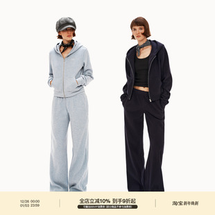 经典 」380G肌理绒感休闲运动套装 慵懒松弛两件套 「遛狗套装 PUKI