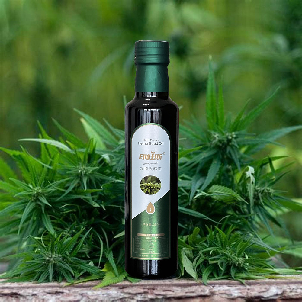 新疆发货火麻油250ml