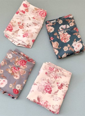 彩田内裤女胖mm正品冰丝薄款高腰收腹31353加大石墨烯性感平角裤