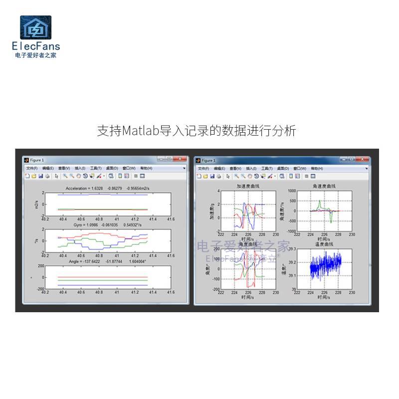 MPU6050模块串口6轴加速度计电子陀螺仪姿态角度传感器板JY61 电子元器件市场 传感器 原图主图