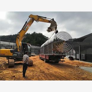 吨桶304不锈钢水箱水塔楼顶大容量立式 卧式 储水桶蓄水罐消防水池