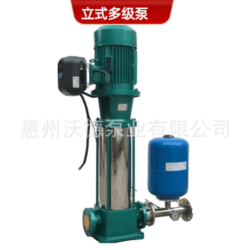 75kw立式多级泵125GDL100-20全自动变频背负式恒压锅炉补水加压