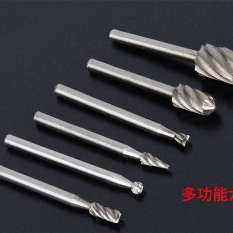电磨配件合金钢高速钢磨头 打磨头合金旋转锉 木工锉刀 木工铣刀